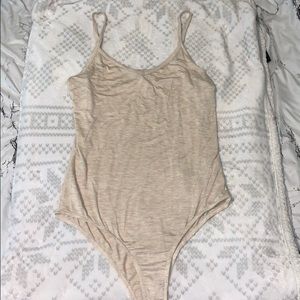 Cream colored Bodysuit